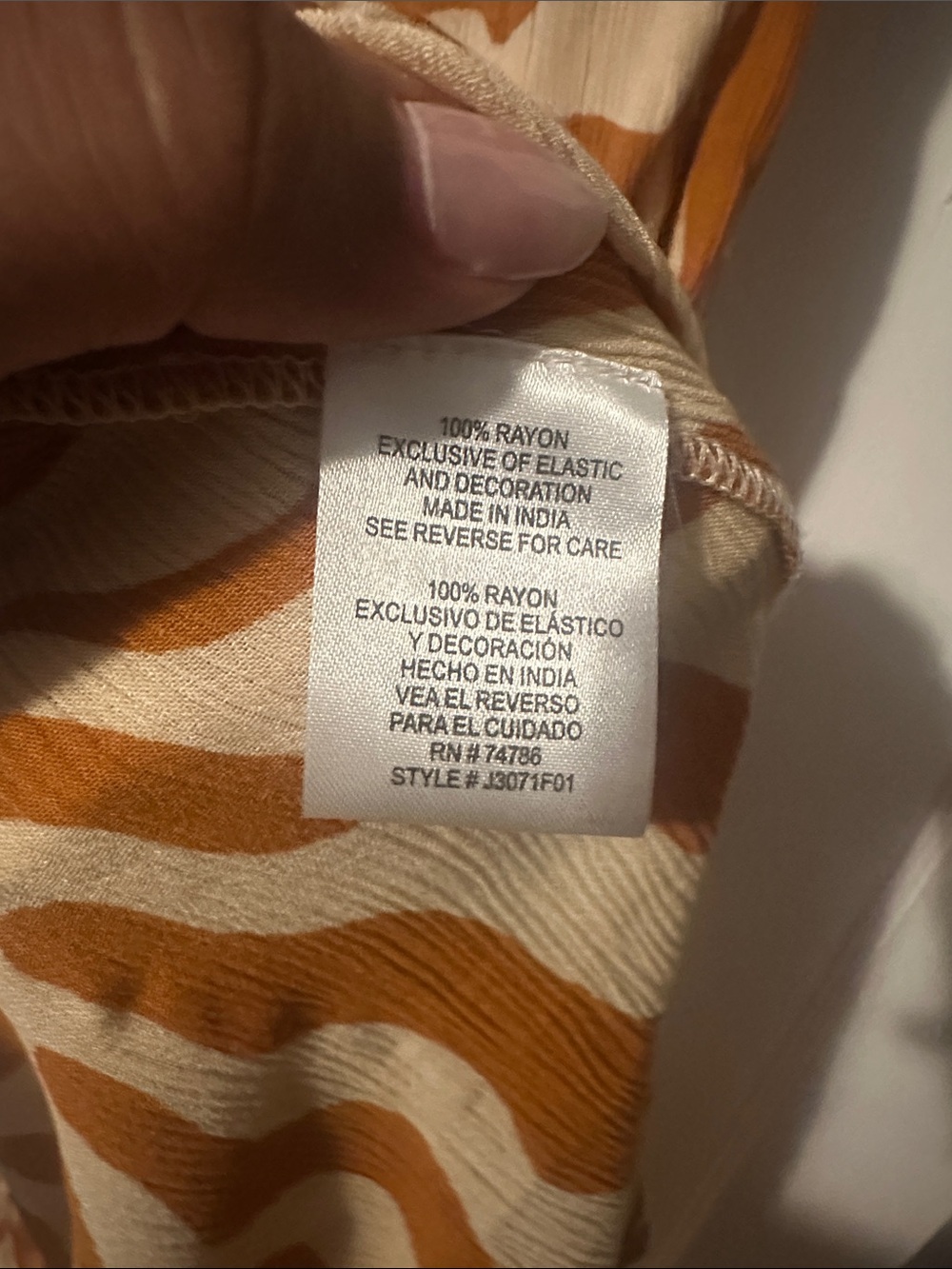Patrons of Peace Mustard and Cream Sunburst Spaghetti-Strap Maxi Dress - Picture 4 of 5
